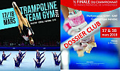 17 & 18 mars 2018 - Championnats régionaux de Gymnastique à Nîmes et Castres